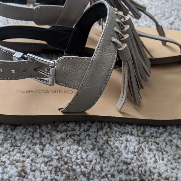 Rebecca Minkoff NEW  tassel thong sandals, 10 - Picture 5 of 5